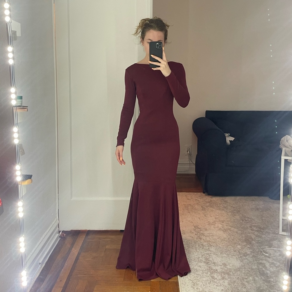 gorgeous hand tailored evening dress